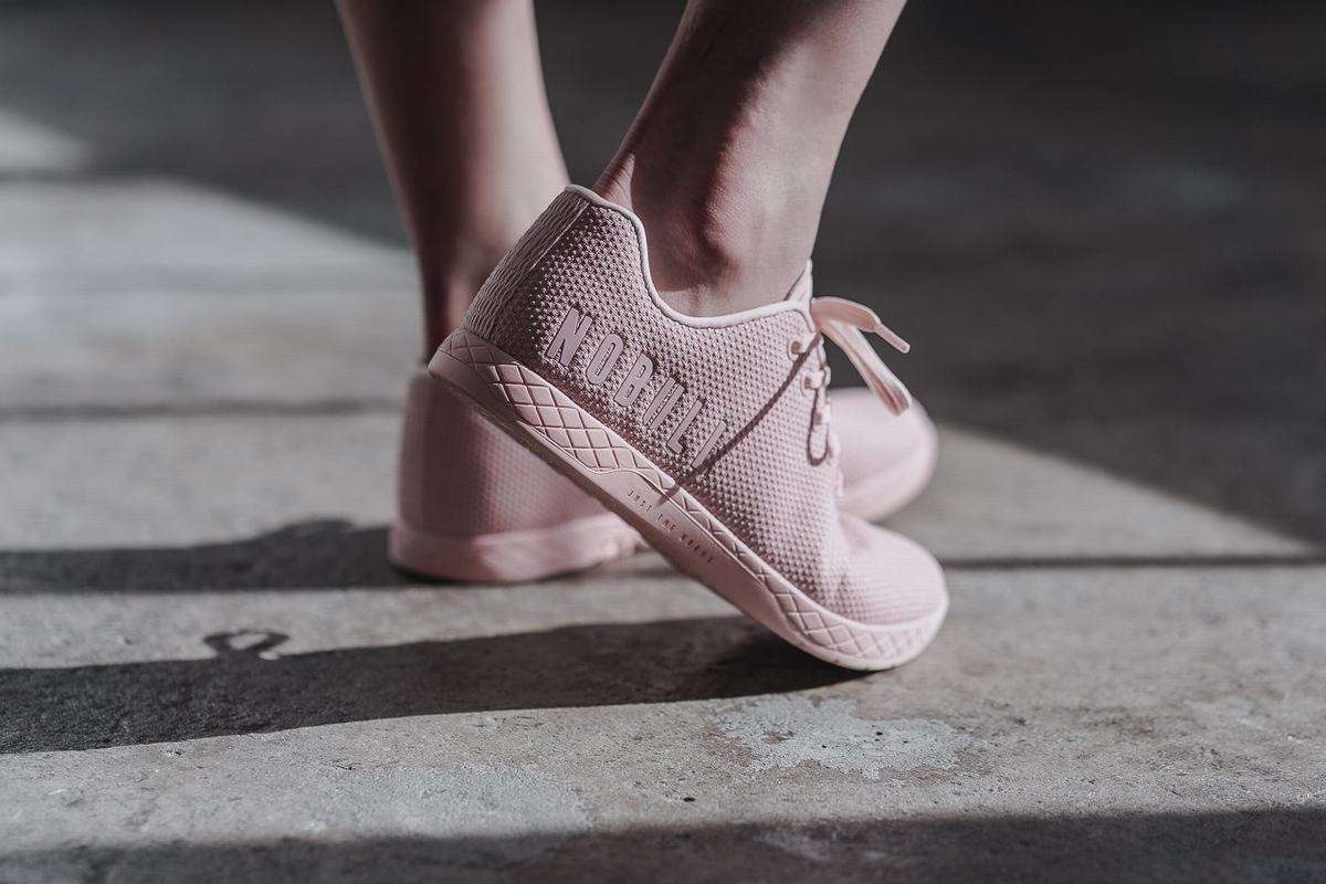 Nobull Superfabric Women's Trainers Pink | Australia (XD9687)